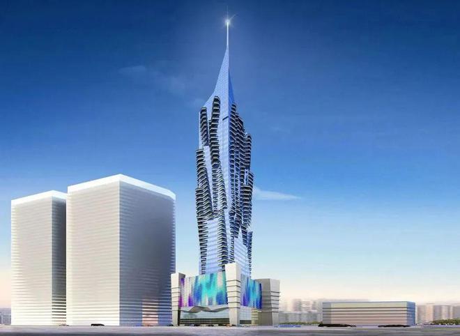 迪拜首座棕櫚樹造型超高層建筑封頂，中鐵十八局集團彰顯建筑實力